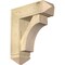 Ekena Millwork Westlake Arts and Crafts Rough Sawn Bracket w/ Offset Brace, Douglas Fir, 8"W x 24"D x 28"H BKT0806X24X28WTL03RDF - alternate 1